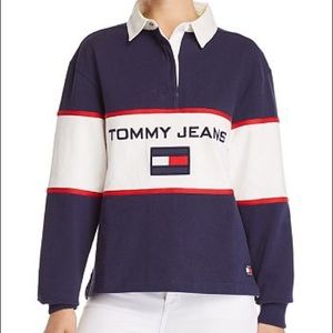 Tommy Hilfiger | Shirts | Tommy Jeans Color Block Rugby Shirt